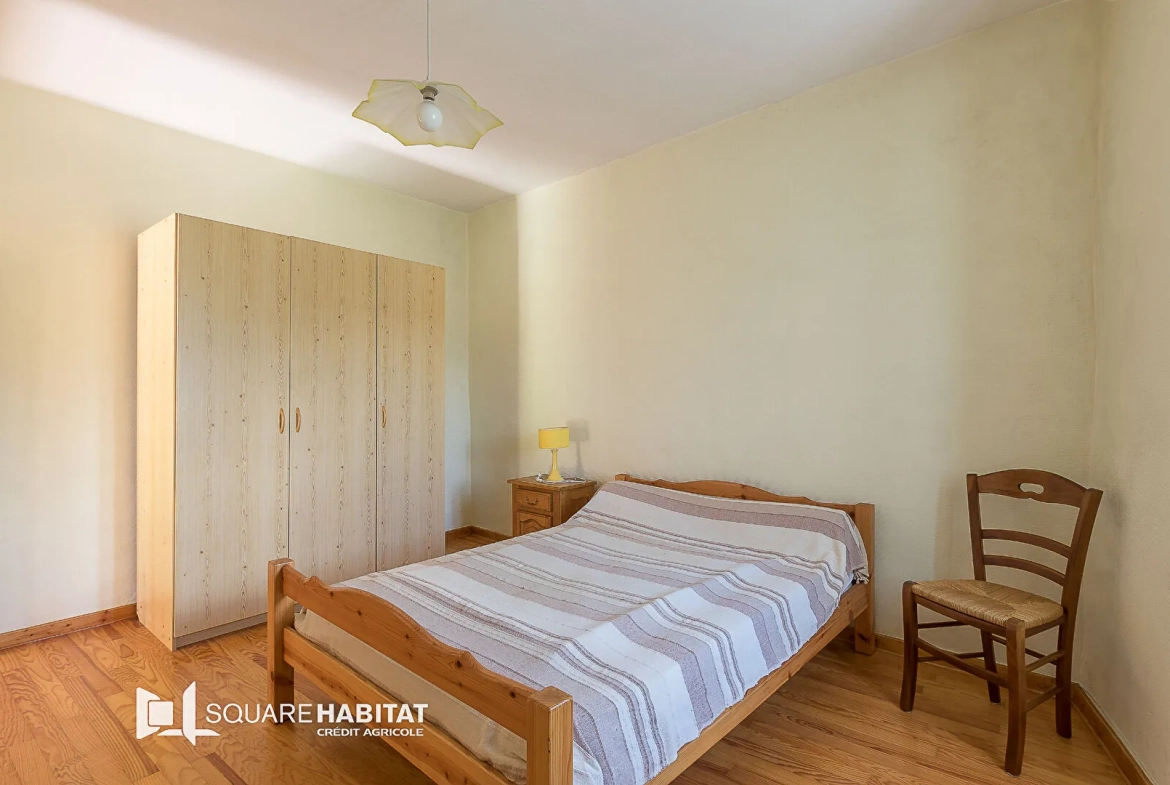 Maison à vendre à La Fare en Champsaur avec vue montagne, grand terrain et potentiel d'agrandissement 