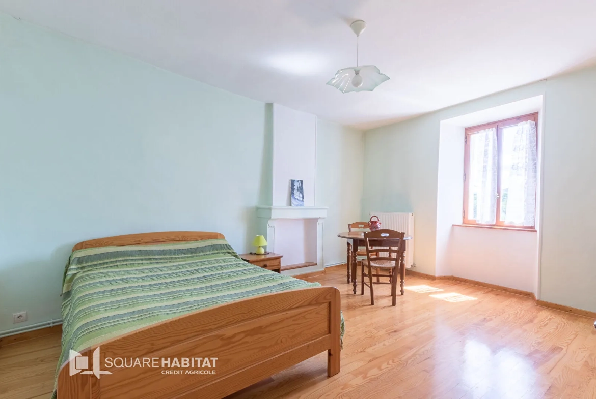 Maison à vendre à La Fare en Champsaur avec vue montagne, grand terrain et potentiel d'agrandissement 