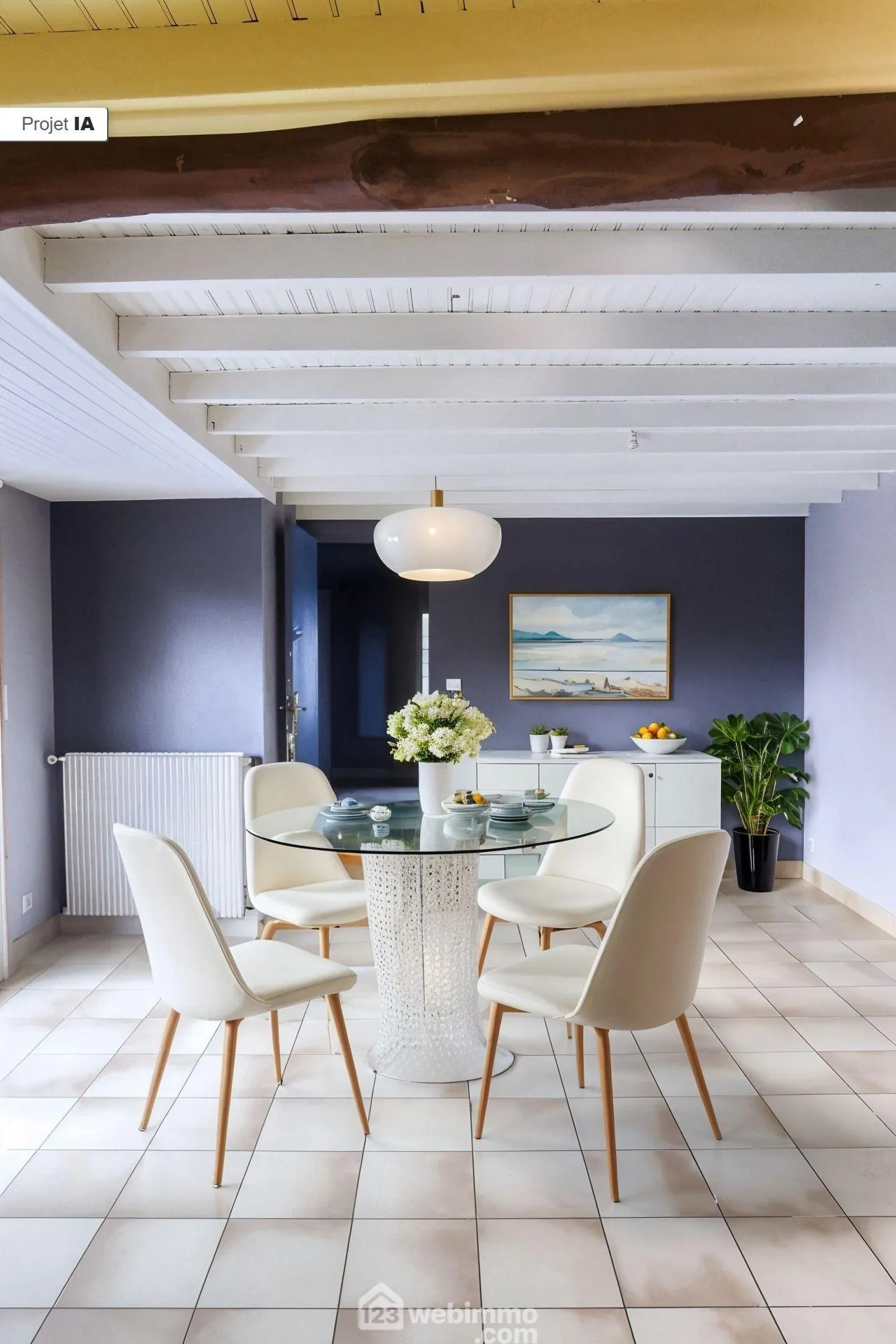 Maison à rafraîchir de 86 m² à Incarville avec 3 chambres et jardin clos 