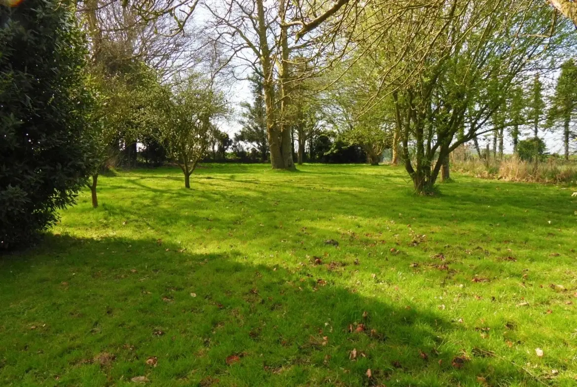 Longère en briques et silex à vendre proche d'Etretat et Fécamp - Maison de campagne avec terrain 