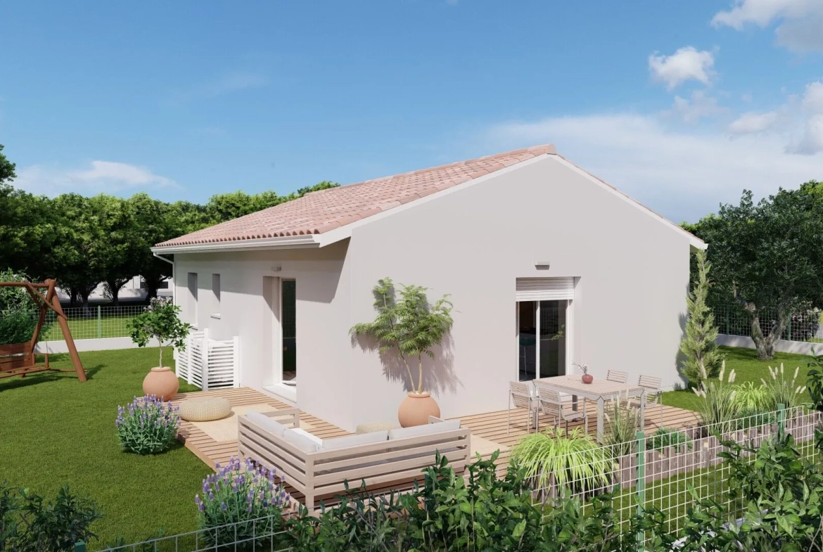Maison neuve avec 2 chambres à Préchacq-les-Bains, proche Dax 