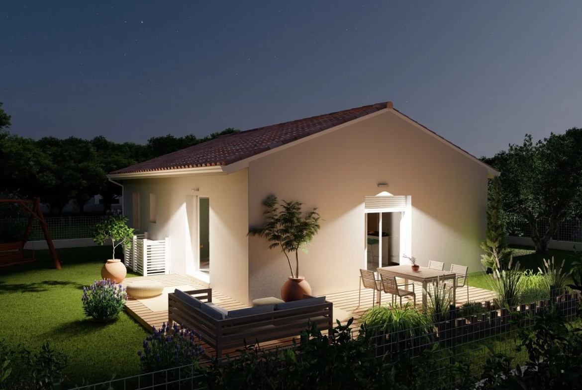 Maison neuve avec 2 chambres à Préchacq-les-Bains, proche Dax 