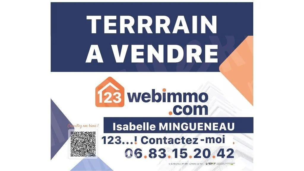 Terrain constructible de 532 m² à Talmont-Saint-Hilaire, proche plage et commerces 