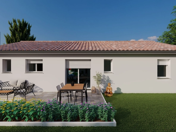 Maison neuve 3 chambres avec garage à Verneuil-sur-Vienne - Prix 177 960 €
