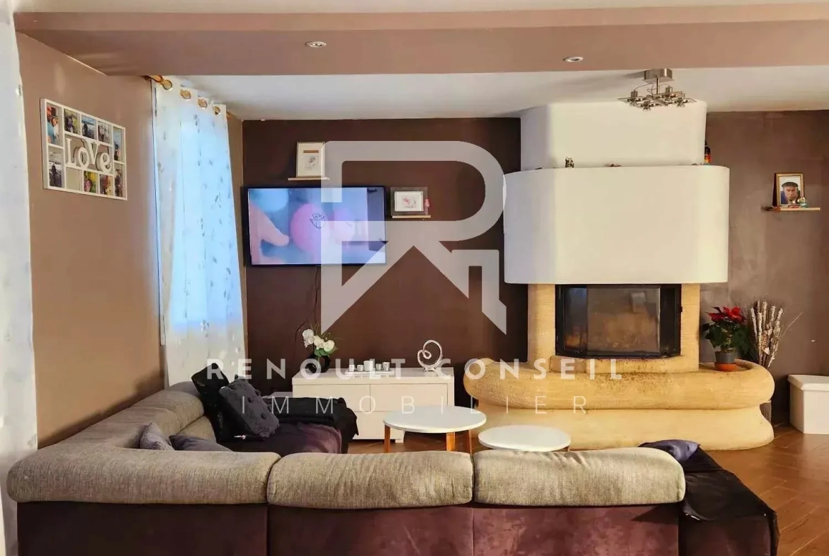 Maison familiale 6 pièces à Grand Couronne – 135 m² avec jardin clos 