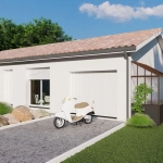 Maison neuve 3 chambres avec garage à Bosmie-l'Aiguille - Construction écologique