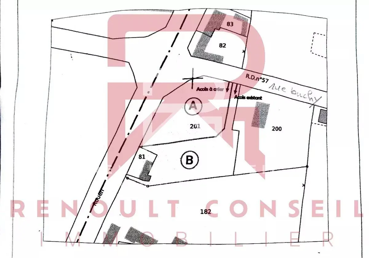 Deux terrains à vendre à Rocquemont, près de Buchy – Idéal pour construire ou investir 