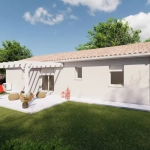 Maison neuve 85 m² avec 3 chambres et garage à Cours-de-Pile