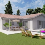 Maison landaise de 104 m² avec 3 chambres à Campet et Lamolère - À partir de 229 990 €