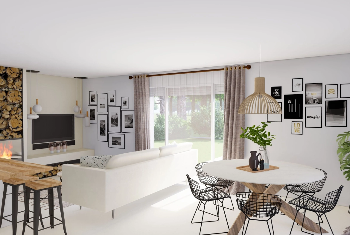 Maison landaise de 104 m² avec 3 chambres à Campet et Lamolère - À partir de 229 990 € 