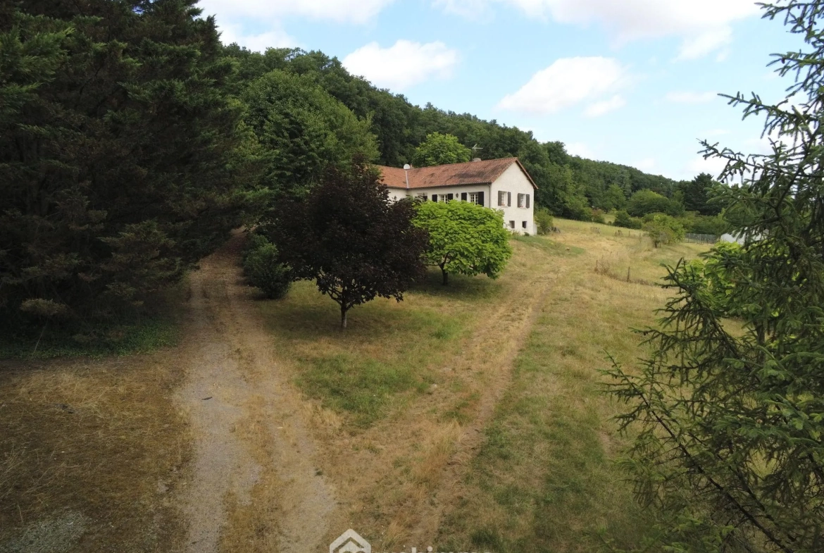 Maison de plain-pied à Vaux-sur-Vienne de 181 m² avec grand terrain 