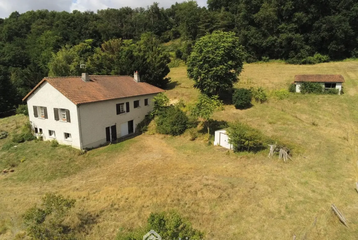 Maison de plain-pied à Vaux-sur-Vienne de 181 m² avec grand terrain 