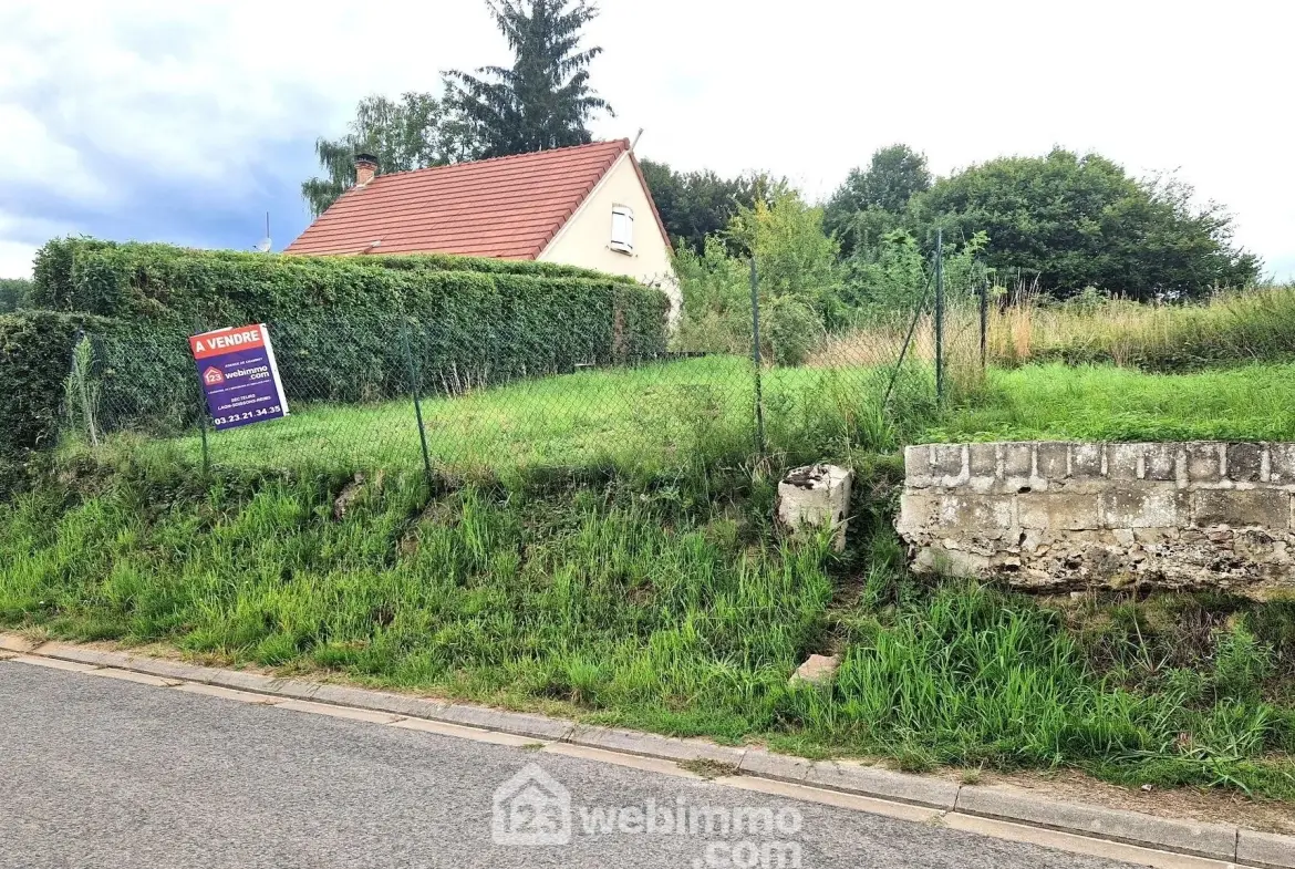 Terrain à bâtir de 886 m² à Suzy - Opportunité à saisir 