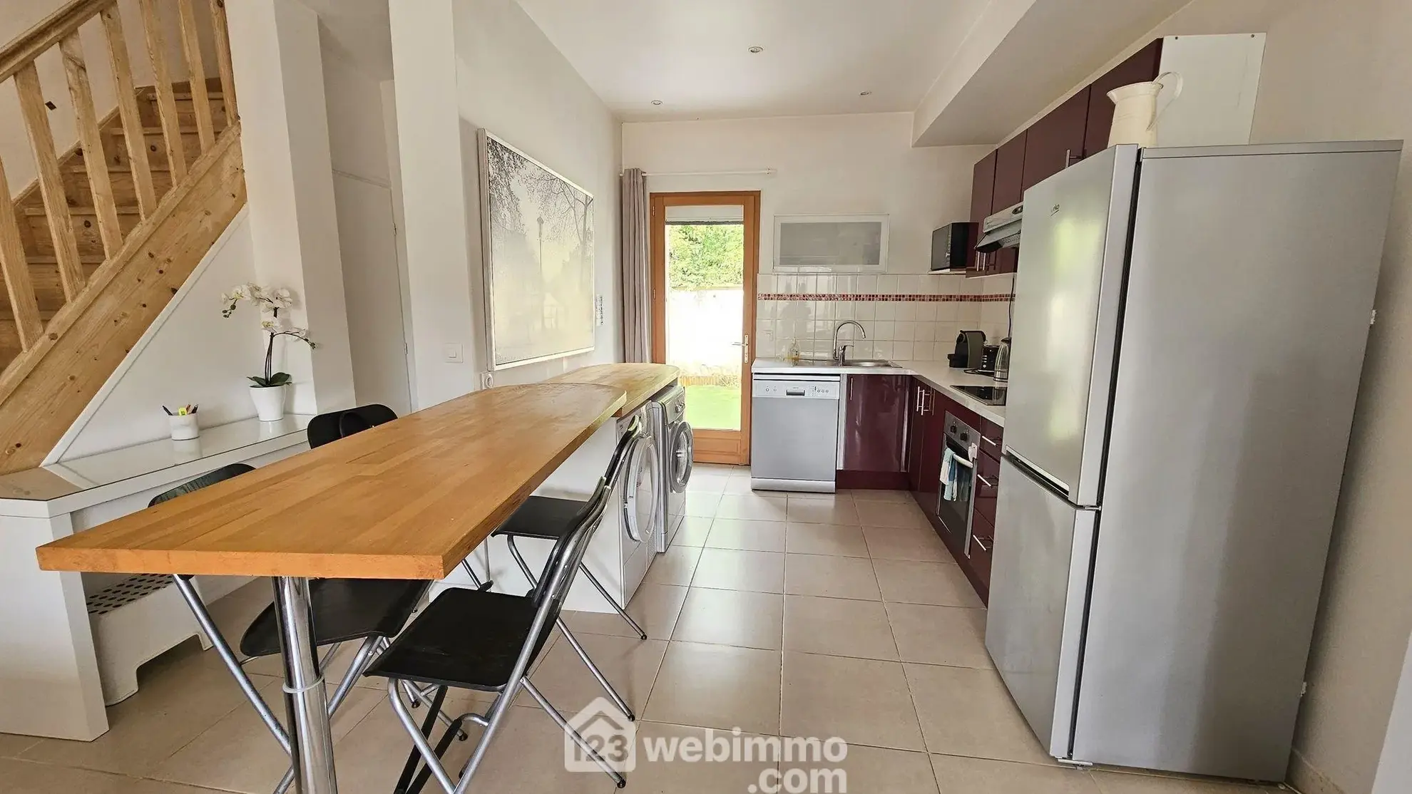 Maison de 65 m² avec jardins et terrasses à Arbonne-la-Forêt 