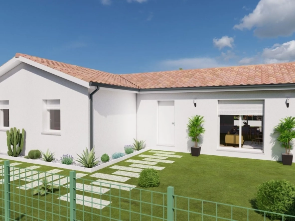 Maison familiale moderne avec 4 chambres à Estillac - Haute performance énergétique