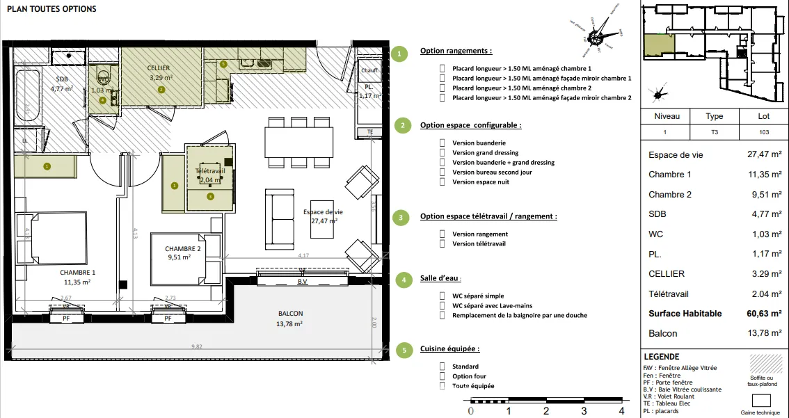 Appartement neuf T3 à Argelès-sur-Mer - Livraison 2027 