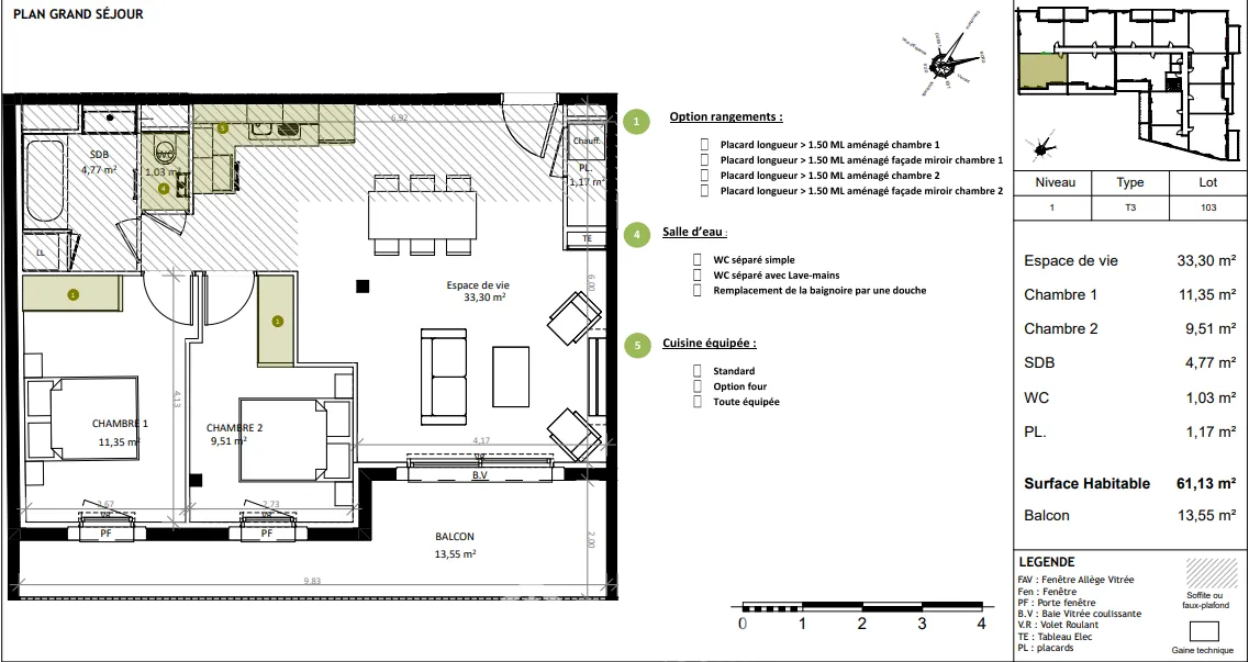 Appartement neuf T3 à Argelès-sur-Mer - Livraison 2027 