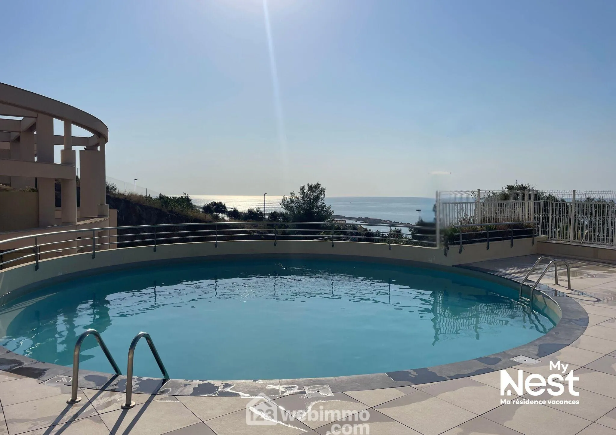 Appartement de 5 pièces avec vue mer à Sète - Résidence de standing avec piscine 