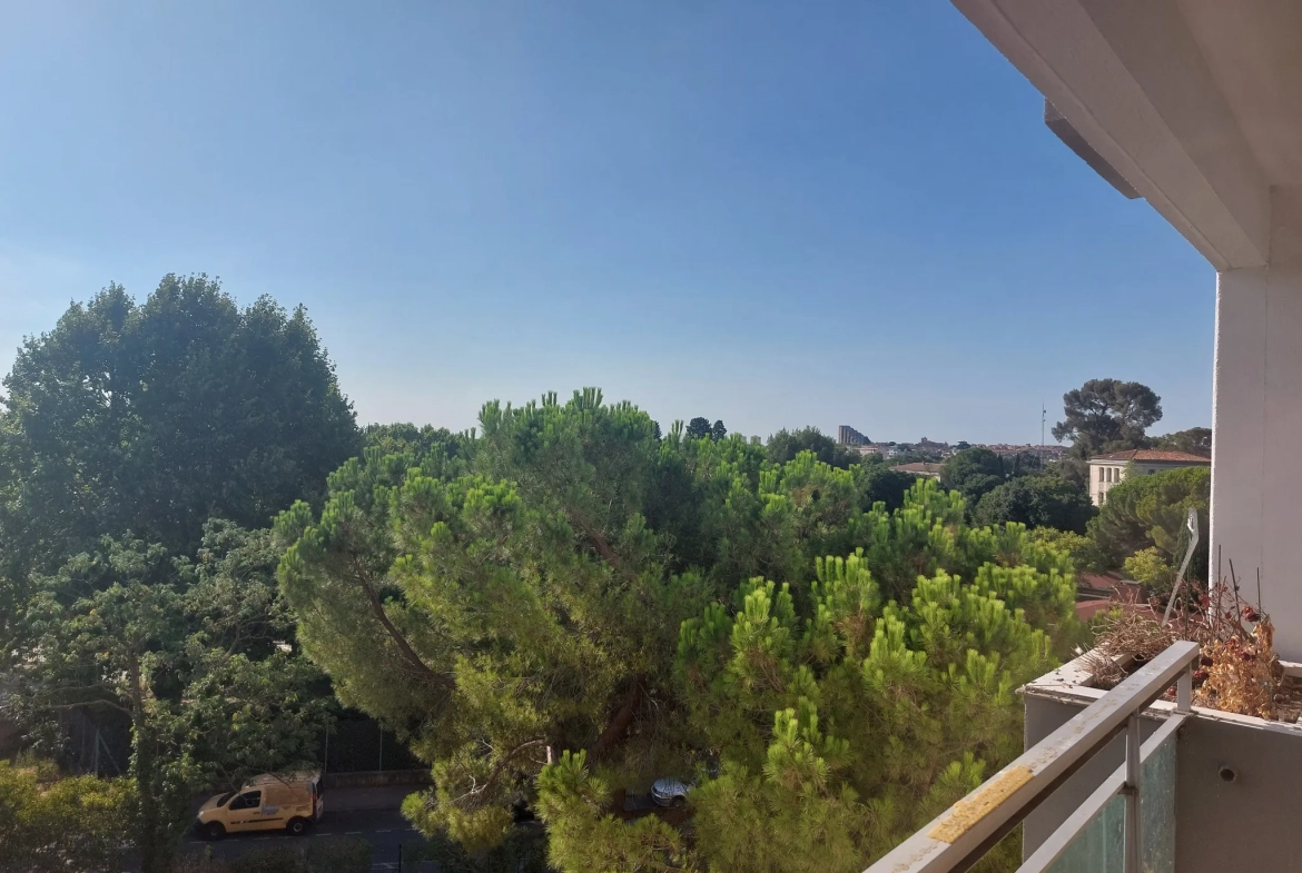 Appartement de 55 m² avec terrasse dans résidence senior à Montpellier 