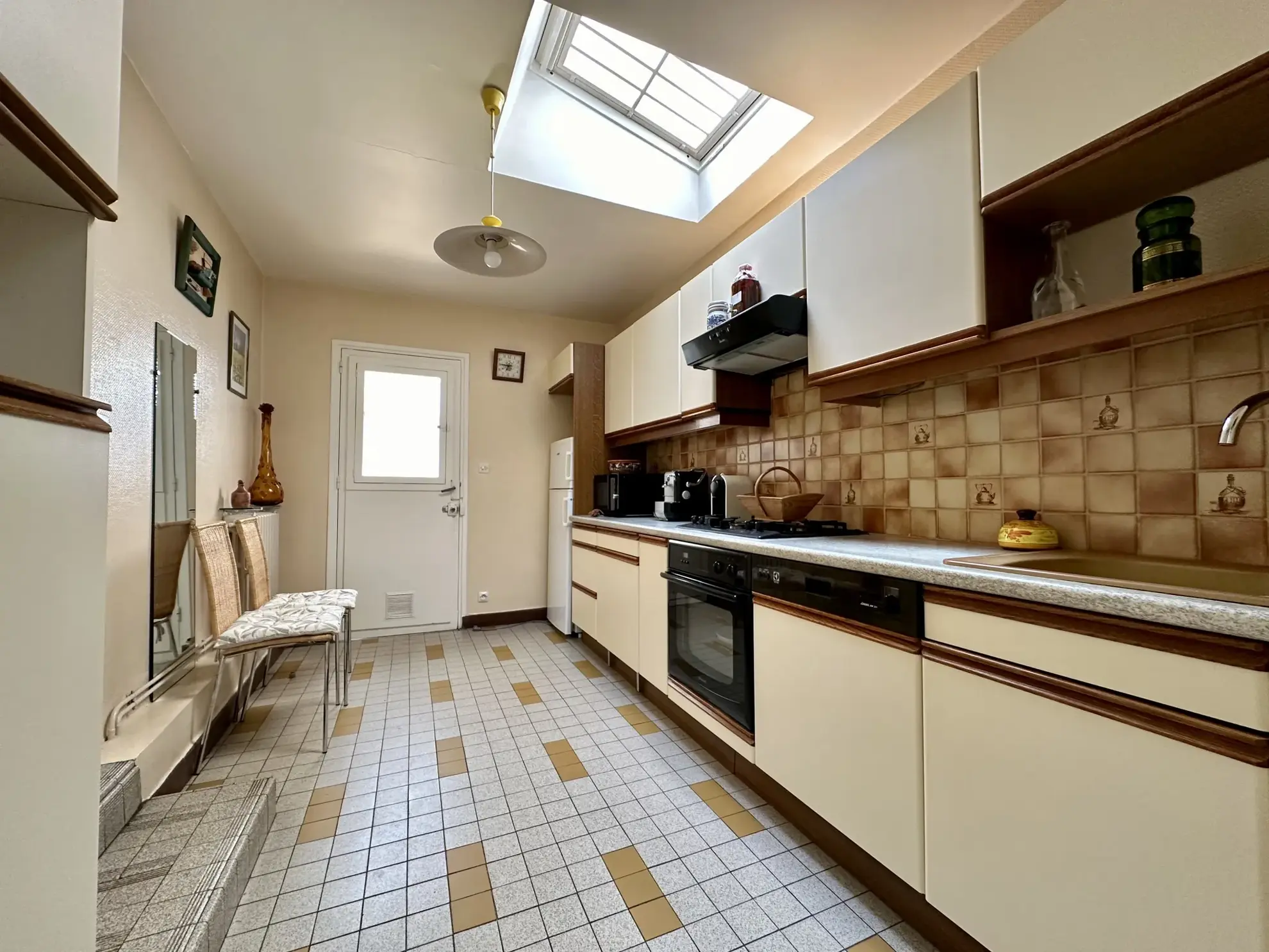 Maison à vendre à Beaumont de 94 m2 avec deux habitations et terrain arboré 