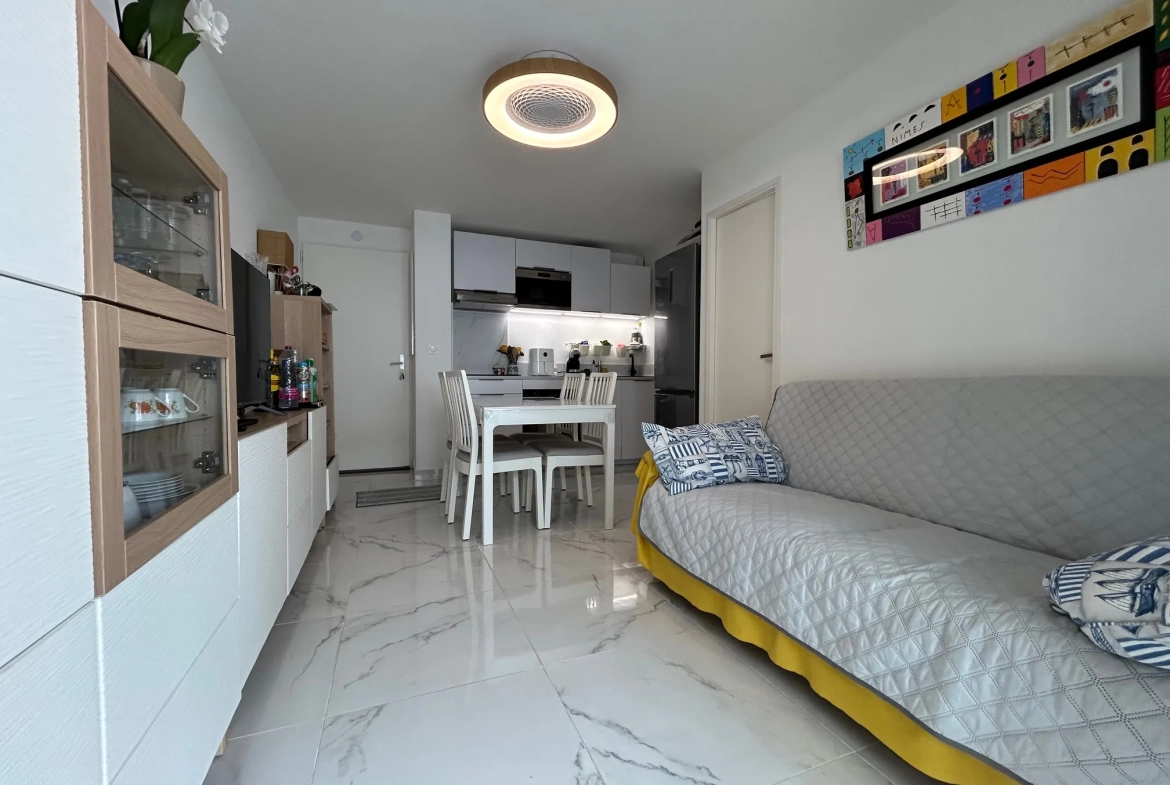 Appartement T2 avec Loggia et Parking à Frontignan Plage – Résidence Sécurisée 