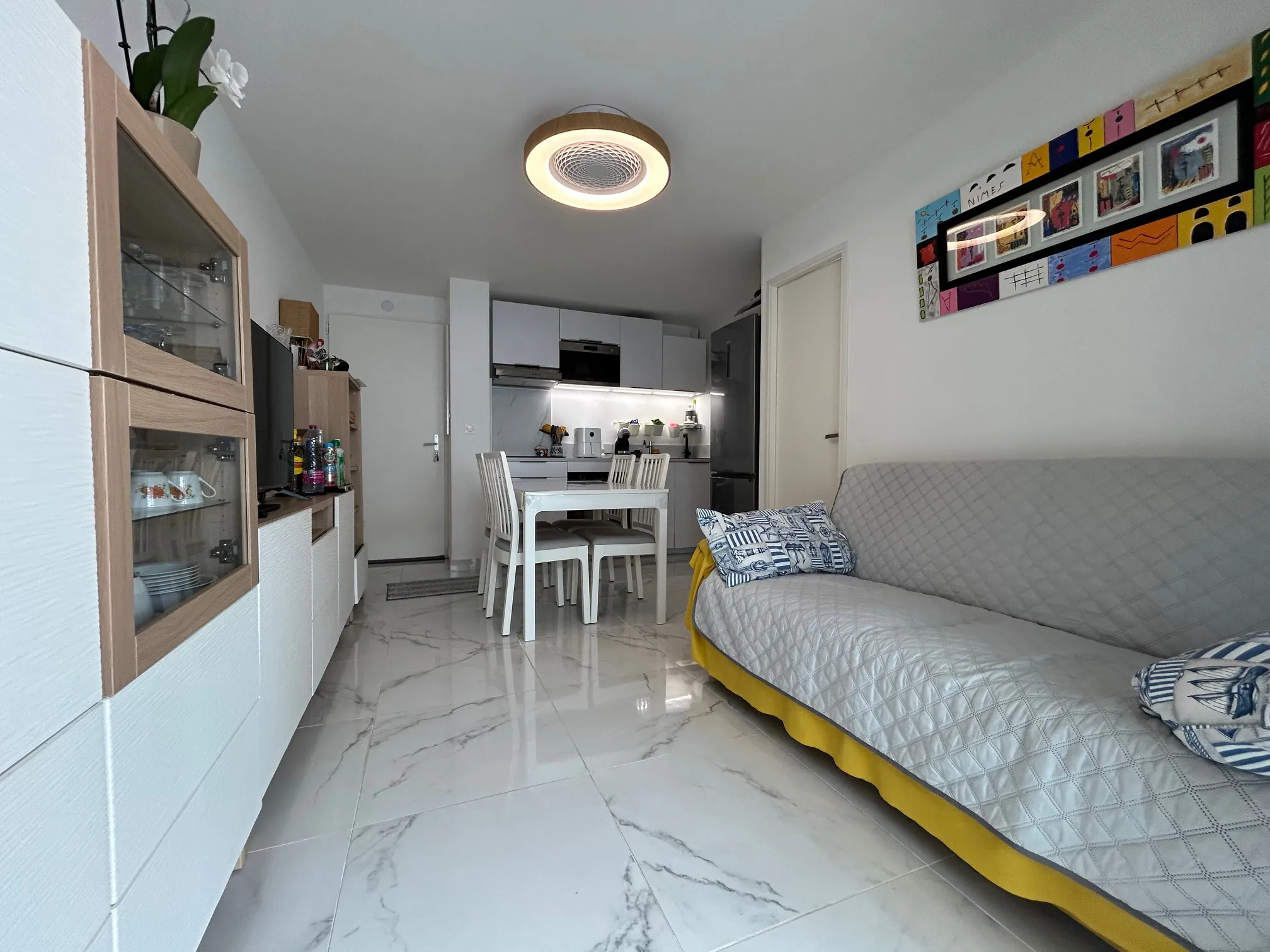Appartement T2 avec Loggia et Parking à Frontignan Plage – Résidence Sécurisée 