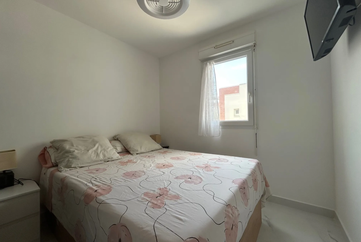 Appartement T2 avec Loggia et Parking à Frontignan Plage – Résidence Sécurisée 