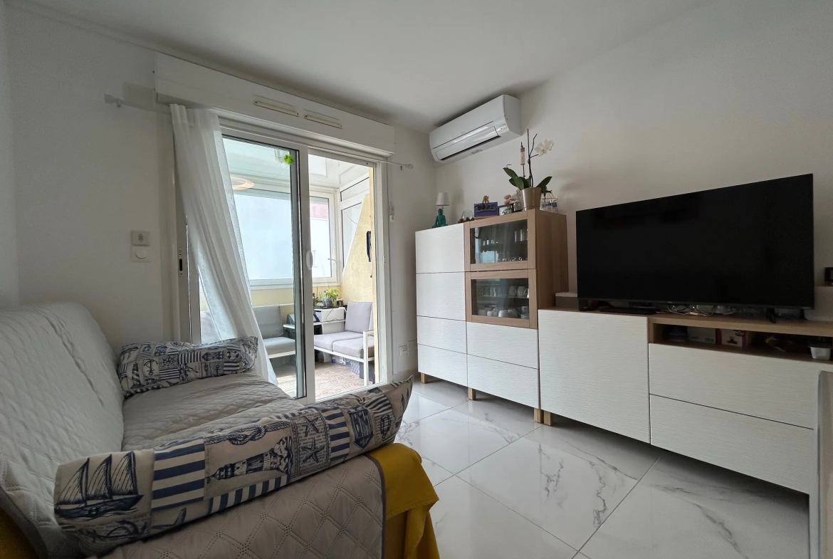 Appartement T2 avec Loggia et Parking à Frontignan Plage – Résidence Sécurisée 