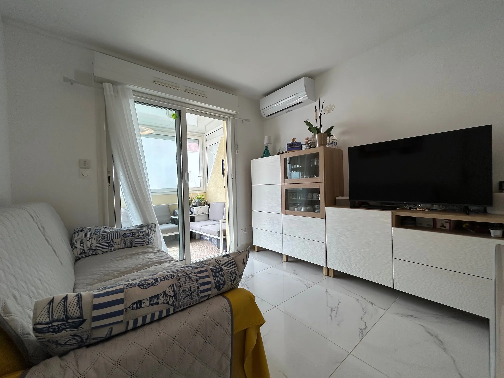 Appartement T2 avec Loggia et Parking à Frontignan Plage – Résidence Sécurisée 