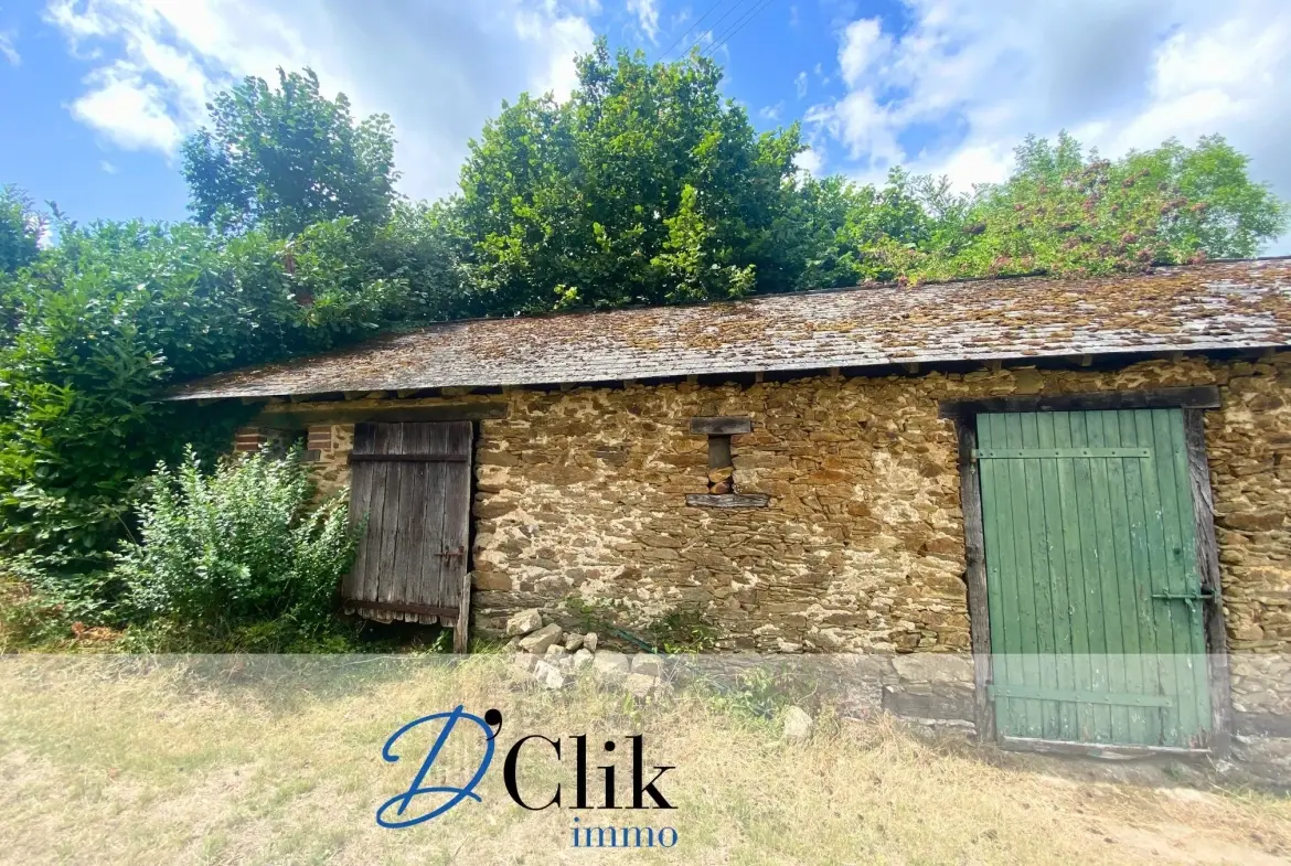 Maison de campagne rénovée à Origne en Mayenne - 2 chambres, garage et terrain arboré 