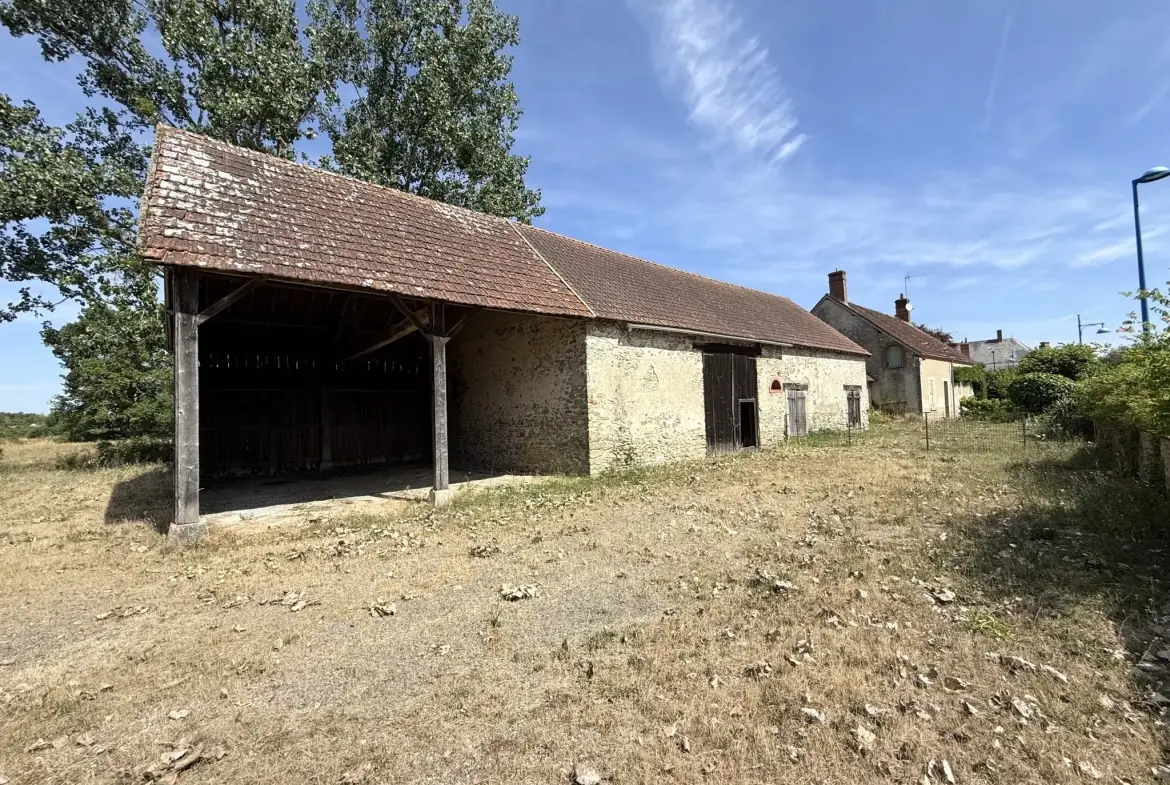 Ancien corps de ferme à rénover à Mery-sur-Cher proche Vierzon 