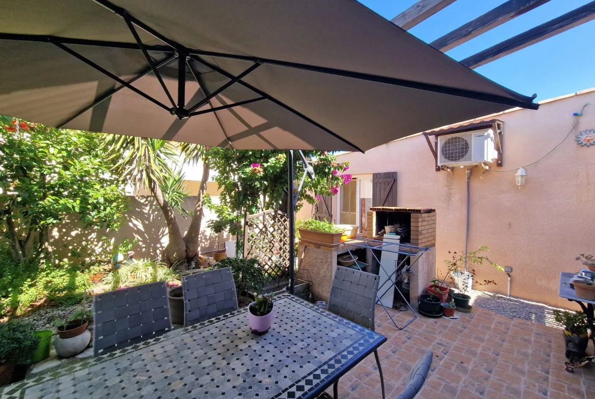 A vendre maison lumineuse de 145 m² avec studio et piscine à Lézignan-Corbières 