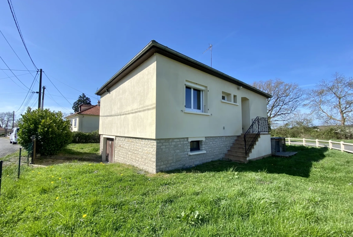 Vente maison indépendante avec sous-sol à Saint-Léger-des-Vignes 