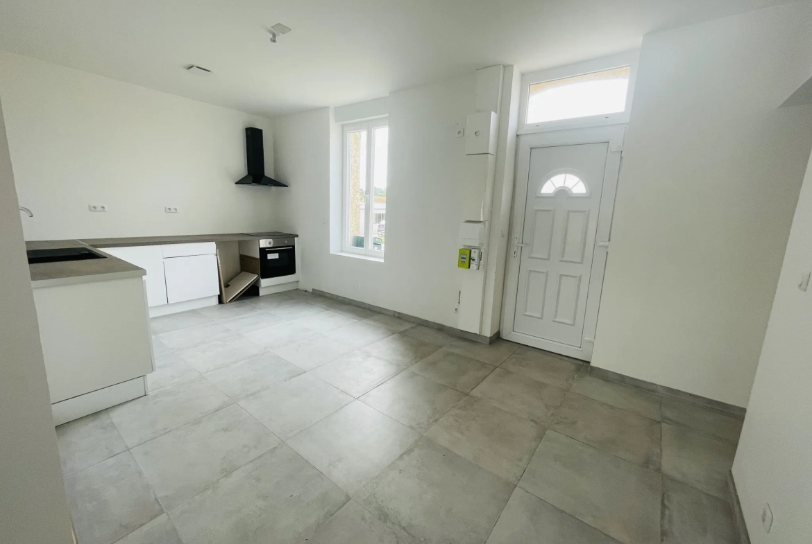 Maison rénovée de 105 m² avec 3 chambres à Nauroy, proche Saint-Quentin 