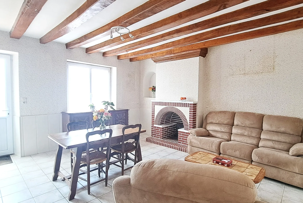 Belle maison familiale de 3 chambres avec potentiel à Ste Gemmes sur Loire 