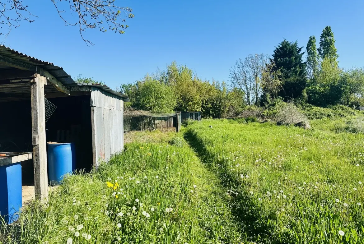 Maison de campagne avec 3 chambres à Voille, environnement calme et dépendances 