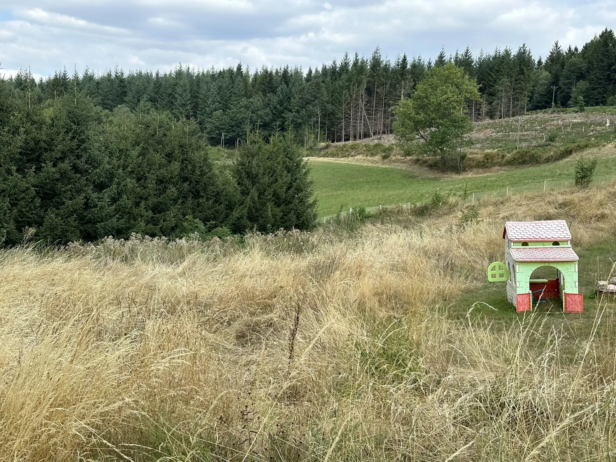 Terrain constructible de 1247 m² à Saint-Just-Malmont en Haute-Loire 