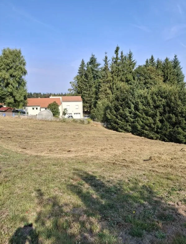 Terrain constructible de 1247 m² à Saint-Just-Malmont en Haute-Loire 