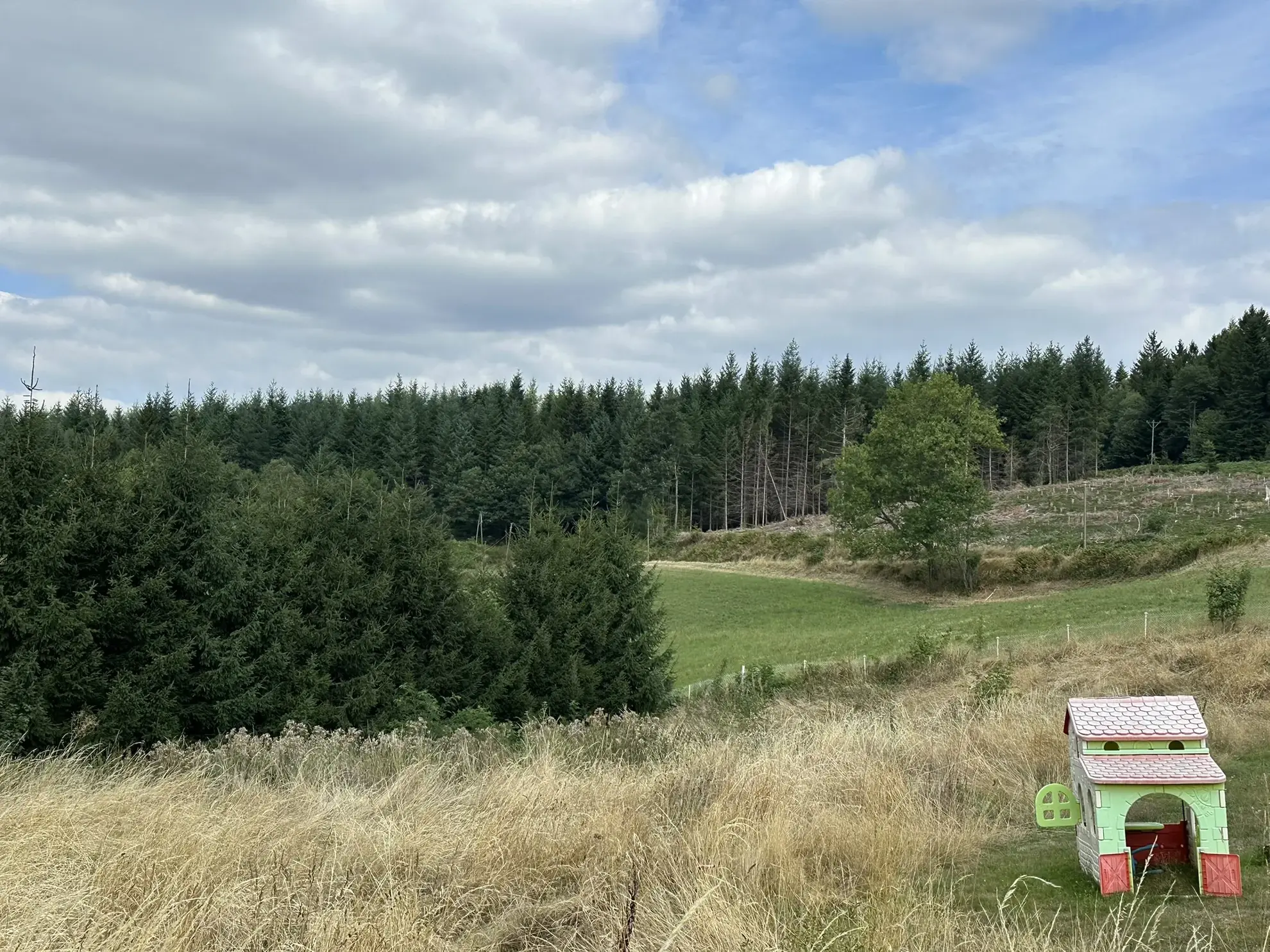 Terrain constructible de 1247 m² à Saint-Just-Malmont en Haute-Loire 