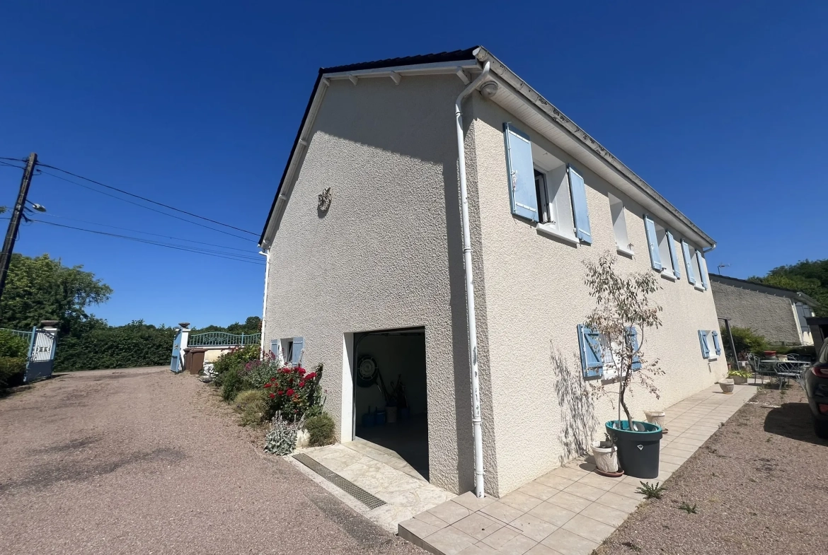 Maison 98 m² avec sous-sol, jardin arboré et garage à Premery 