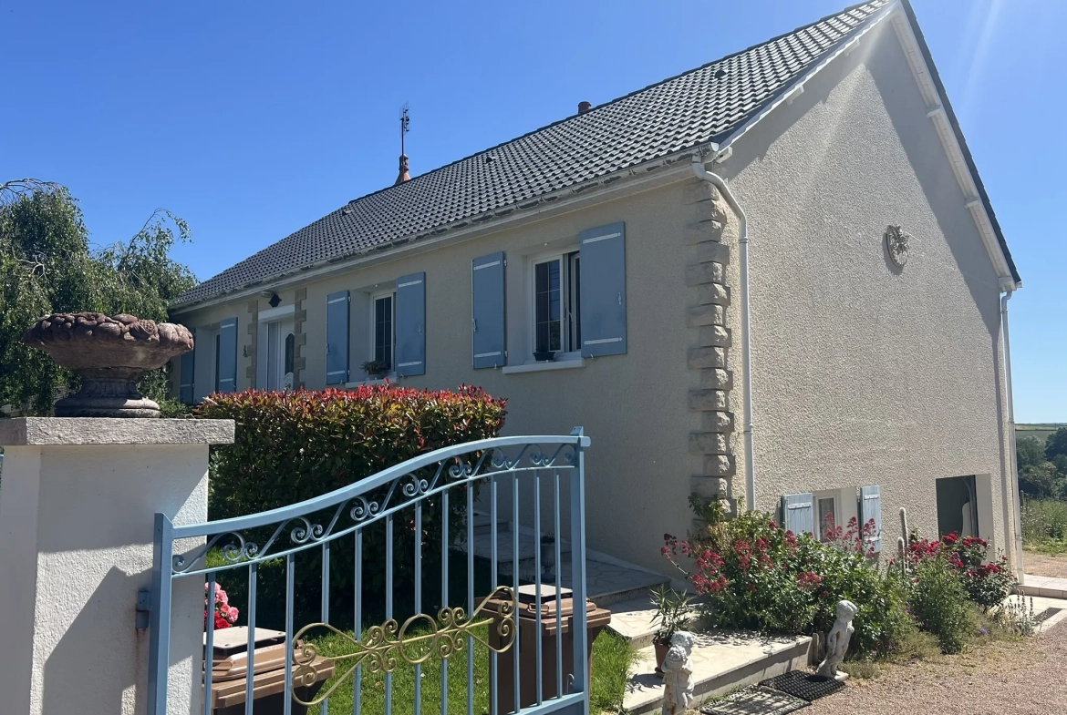 Maison 98 m² avec sous-sol, jardin arboré et garage à Premery 