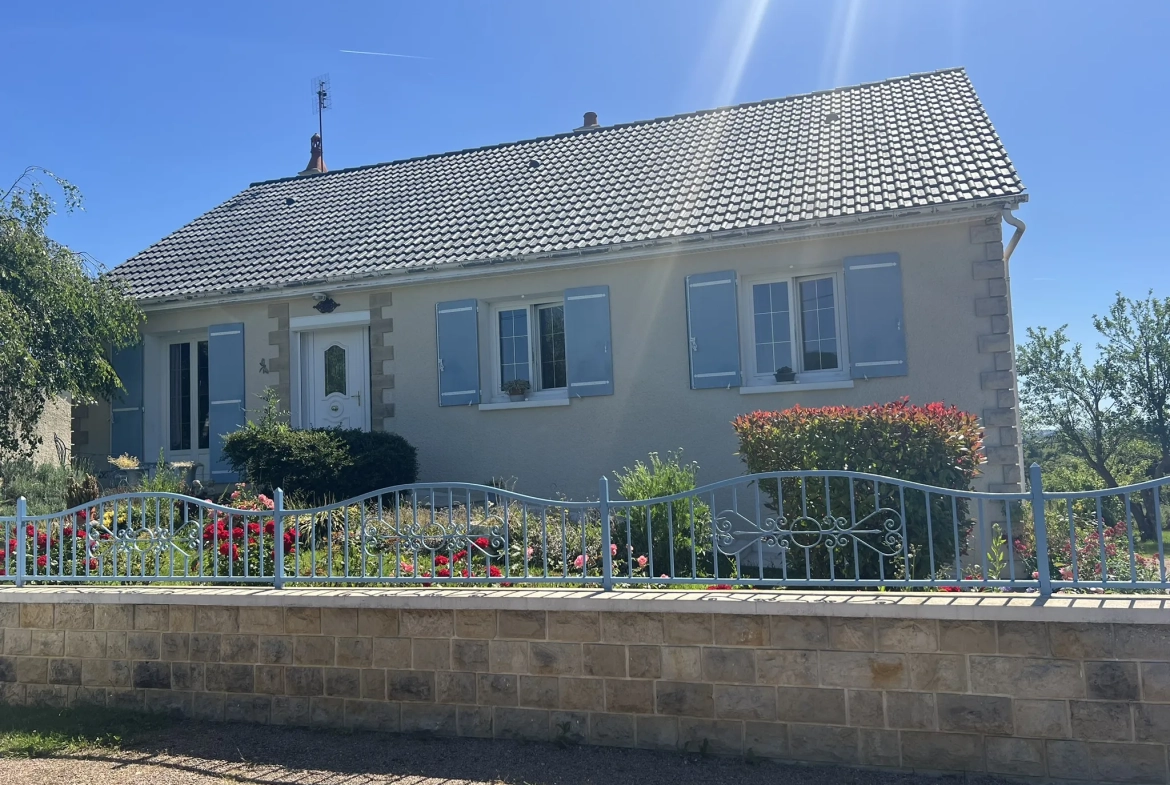Maison 98 m² avec sous-sol, jardin arboré et garage à Premery 