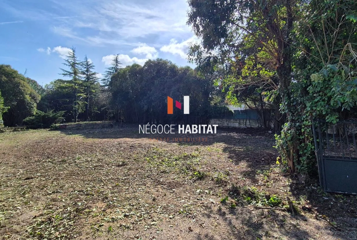 Terrain à bâtir de 726 m² à Saussines – Emplacement privilégié 