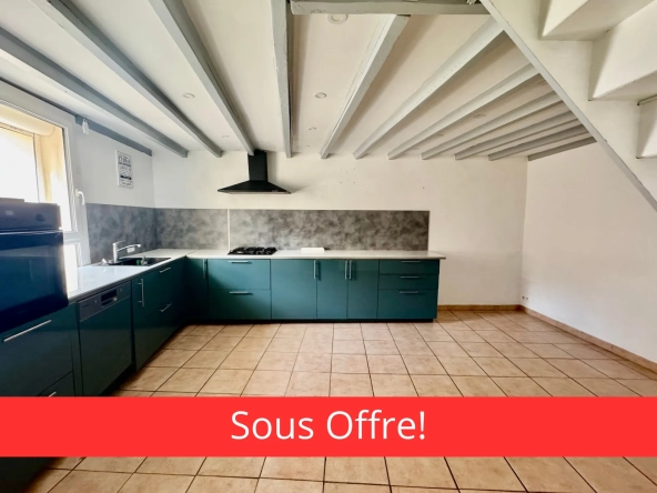 Maison de village avec garage à Laudun, 76 m²
