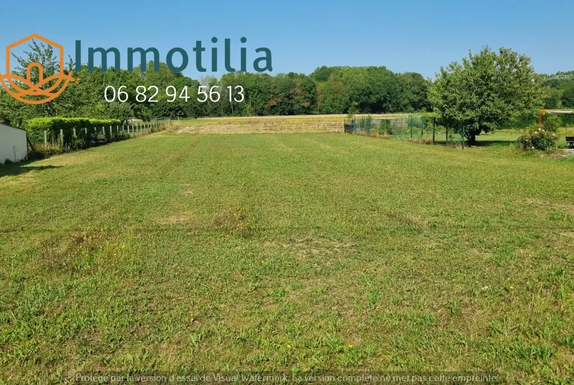 Beau Terrain à Bâtir de 1699 m² à Bray-sur-Seine 