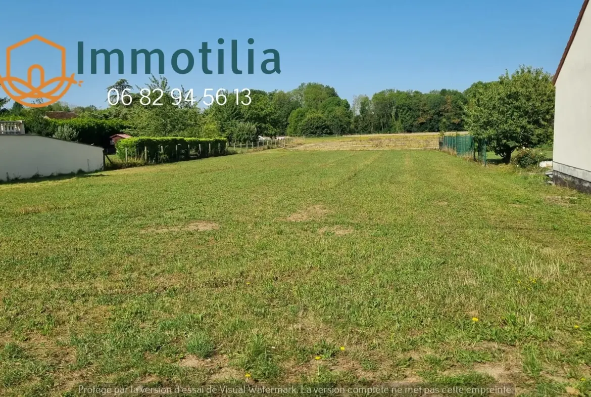 Beau Terrain à Bâtir de 1699 m² à Bray-sur-Seine 