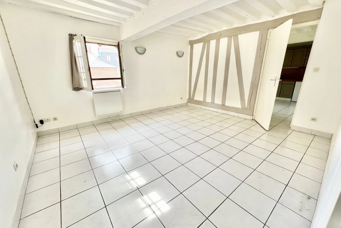Appartement 2 pièces rénové à Rouen - Secteur Conservatoire 