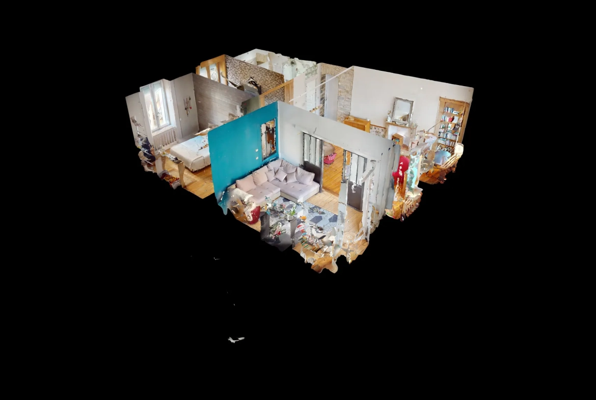 Bel appartement traversant de 60 m² à Besançon dans le quartier des Chaprais 