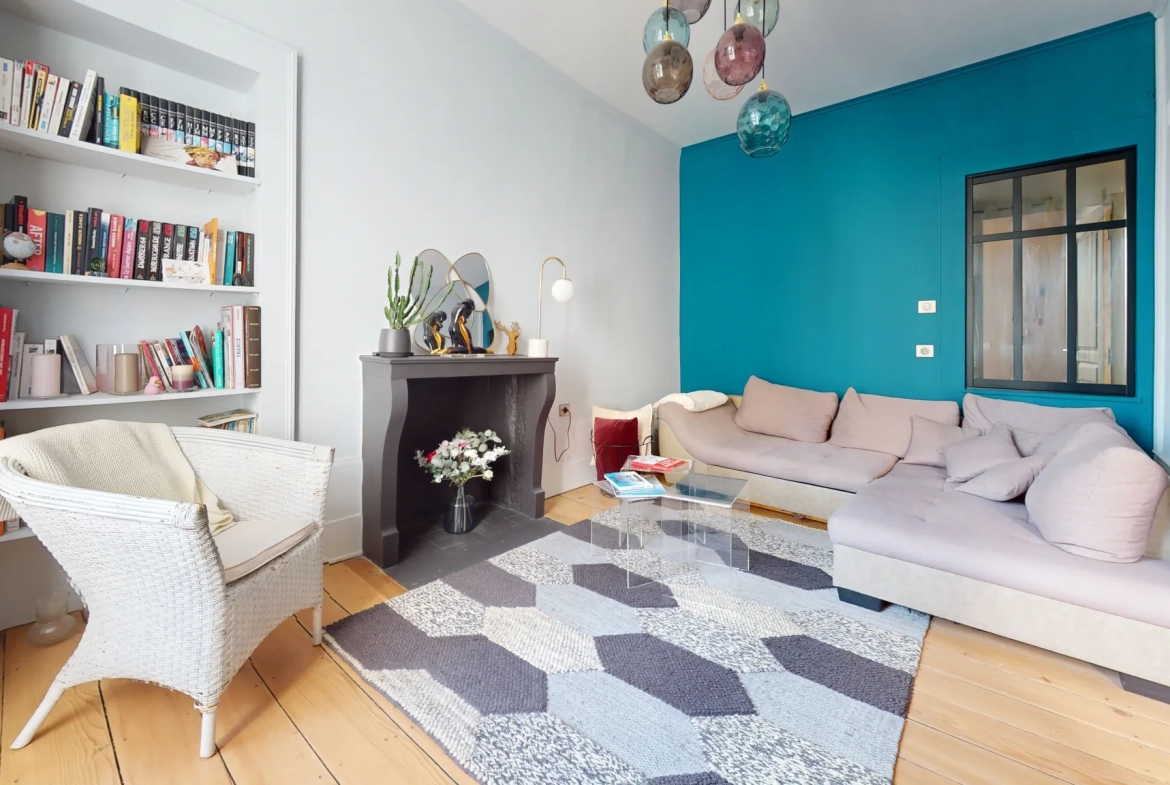 Bel appartement traversant de 60 m² à Besançon dans le quartier des Chaprais 