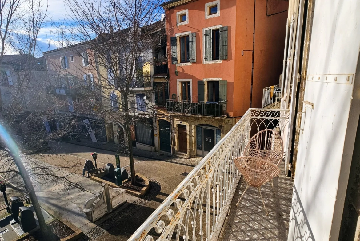 Appartement lumineux de 68 m² à Aubenas avec balcon – idéal investissement ou résidence 